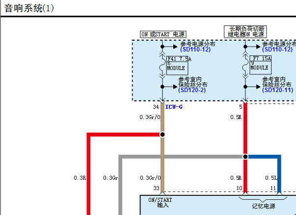 2021年现代帕里斯帝娱乐音响电路图资料