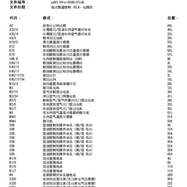 2019年奔驰威霆空调鼓风机电路图