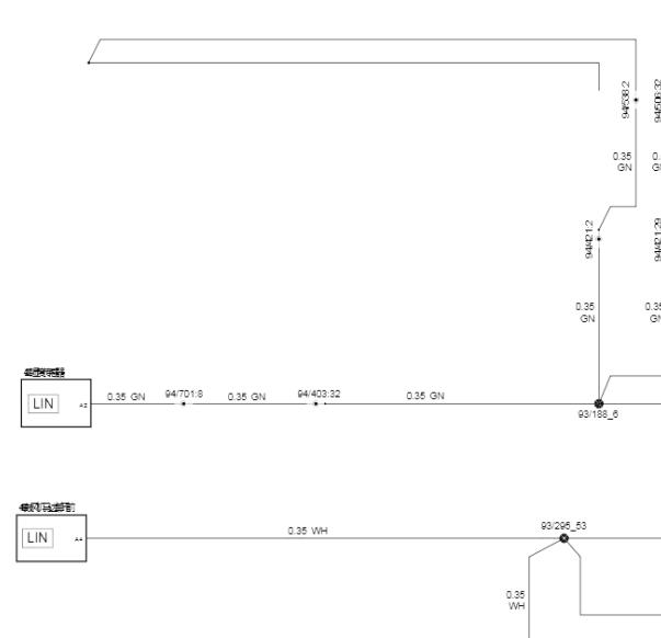 2021年沃尔沃S90座椅加热电路图