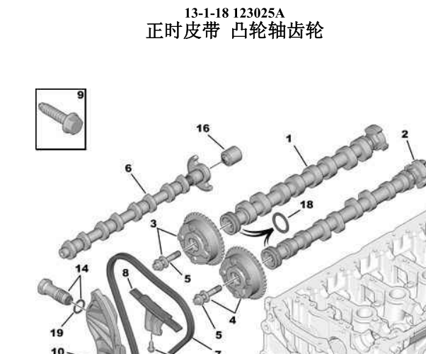 2014年雪铁龙发动机正时资料