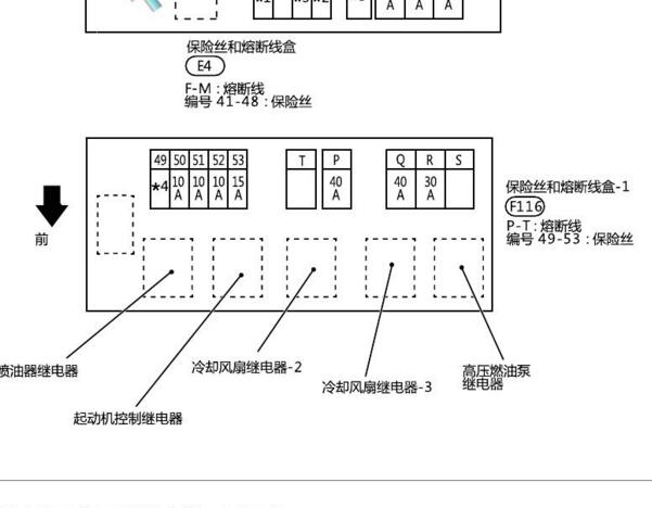 2020年日产天籁油泵继电器位置