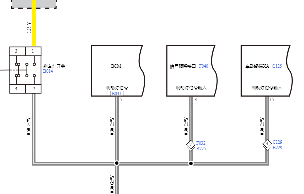 2022年福田图雅诺灯光电路图资料