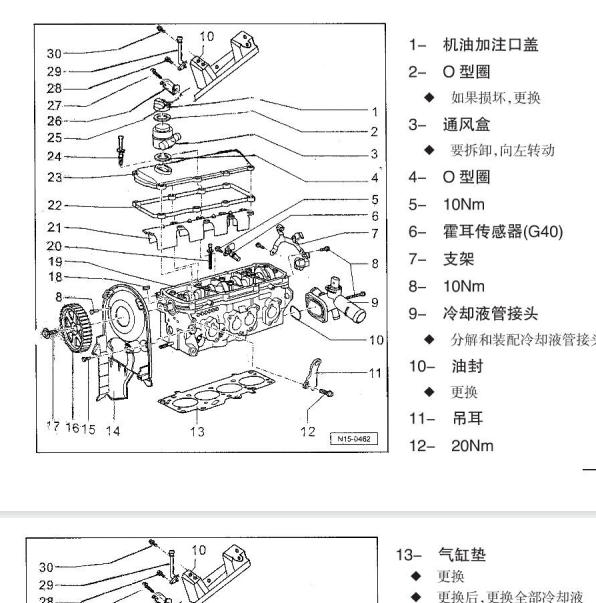 2010年大众捷达BJG发动机维修手册