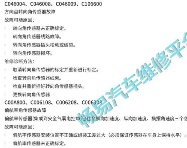 23年长城坦克500Hi4 C046008故障处理方法