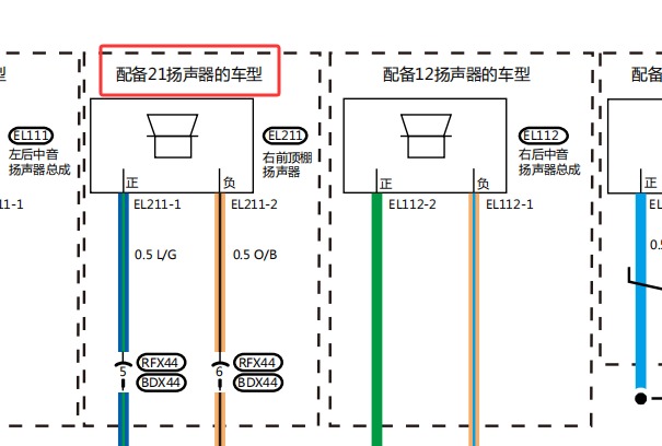 2026年零跑C11音响电路图和针脚图资料