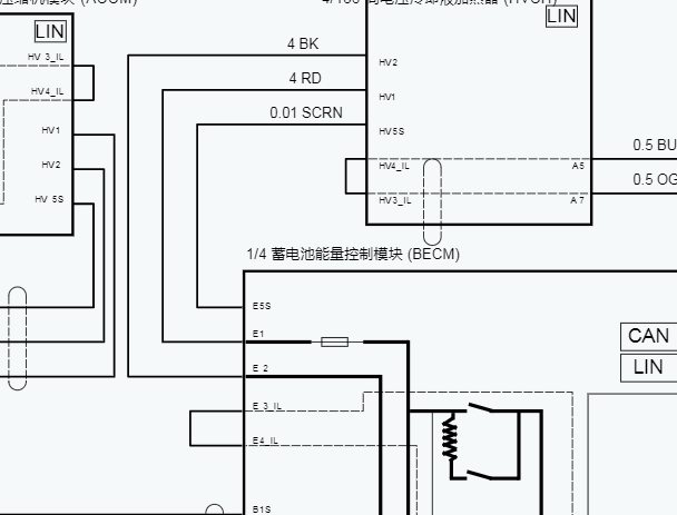 2021年沃尔沃XC90 48V蓄电池电路图资料