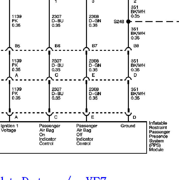 2007年雪佛兰快速PPS系统电路图