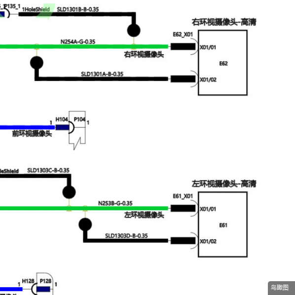 2024年坦克700Hi4-7 360全景电路图