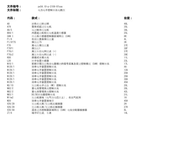 2010年奔驰S 400L电动机电路图