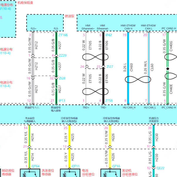 2023年理想L9 L2E15M发动机电路图