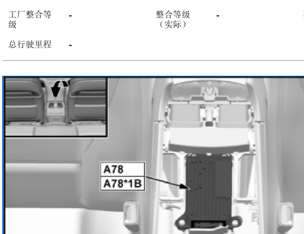 2011年宝马740Li ICM模块位置
