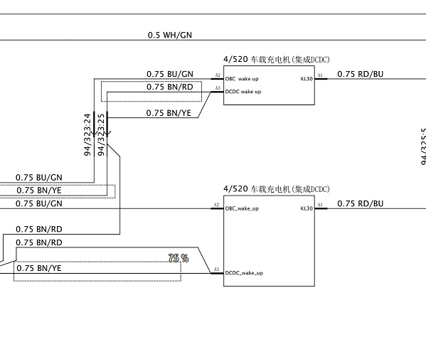 2021年极氪007 OBC充电机电路图