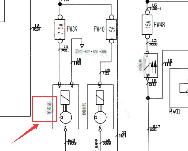 依维柯F1C发动机尿素泵电路图资料