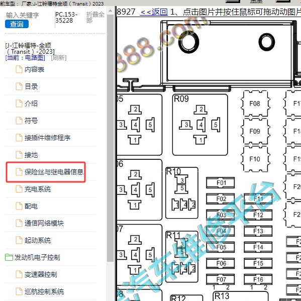 2023年江铃福特-全顺（Transit） 保险资料