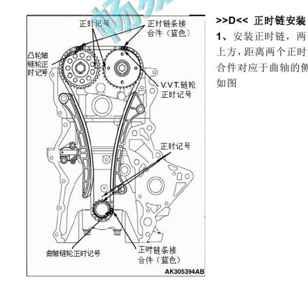 2016年东风景逸S50发动机正时校准