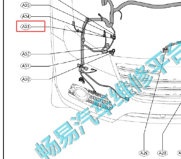 2014年长城哈弗H6运动版油水分离器电路图