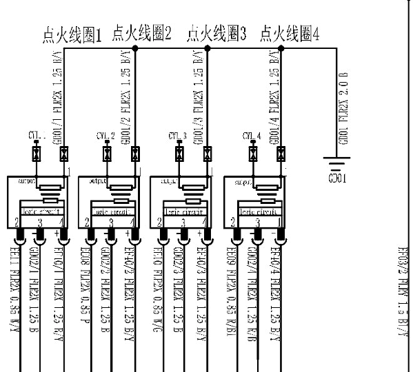 2025年长安UNI-Z 发动机电路图