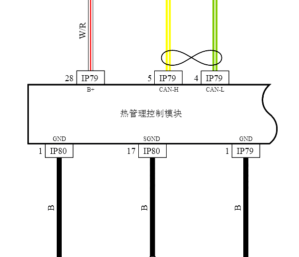2018年吉利帝豪GL PHEV 空调电路图和位置