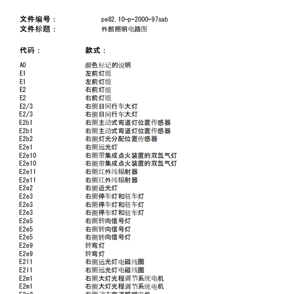 2011年奔驰S350L 日行灯电路图