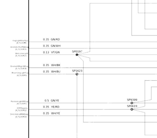 2023年吉利银河L7大灯电路图与针脚资料