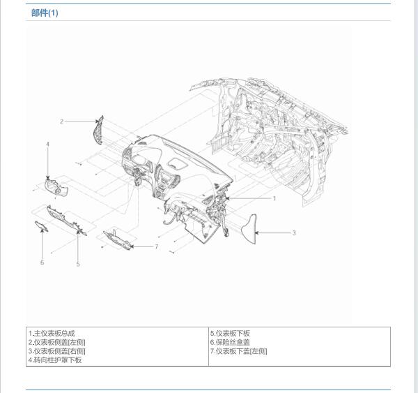 2012年现代胜达工作台维修手册