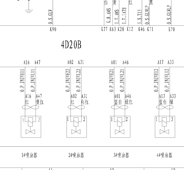 2012年长城汽车哈弗H5 发动机和保险电路图