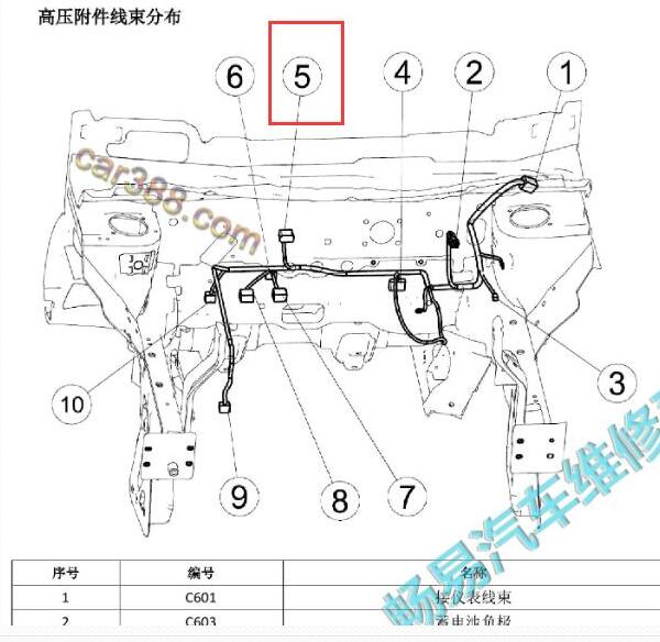 2016年江铃E200高压箱位置