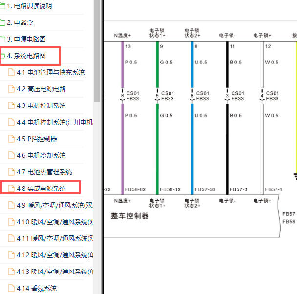 2022年广汽埃安Aion Y高压互锁电路图