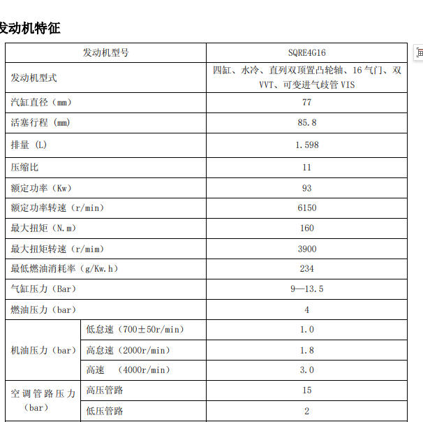 2016年奇瑞瑞虎3发动机维修手册