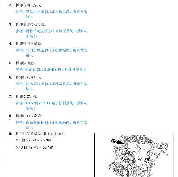 2015年长安星卡发动机维修手册