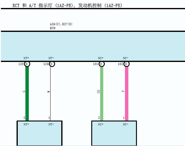 2013年丰田凯美瑞发动机电路图