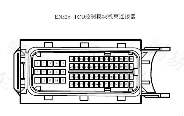 2019年吉利帝豪GS 变速箱针脚图和电路图资料