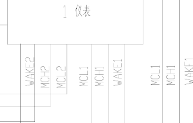 2014年金龙龙威仪表电路图资料