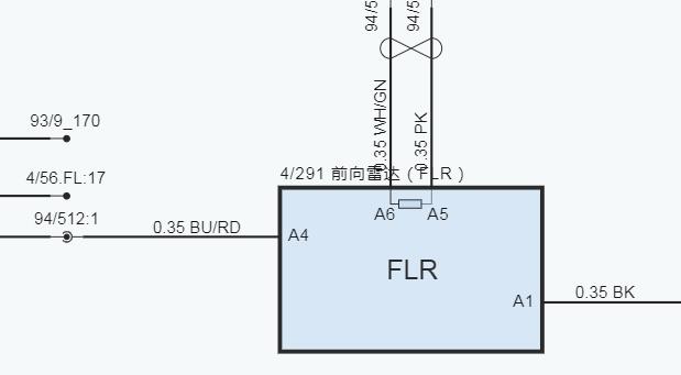 2022年沃尔沃XC40备用蓄电池位置、拆装和前保险杠元件电路图资料