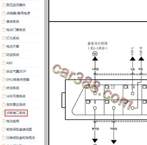 2014-2016年海马S5网络通讯电路图