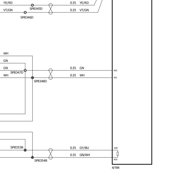 2022年领克01主动安全域ASDM控制模块电路图