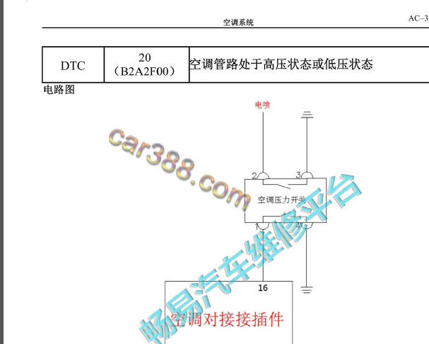 2019年比亚迪宋Pro B2A2F00故障码资料