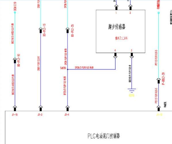 2020年长安欧尚科赛尾门电路图