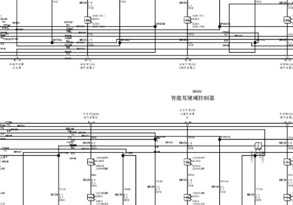 2025年比亚迪宋Pro DMi 智能驾驶辅助系统电路图