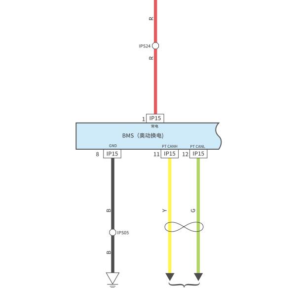 2025年吉利远程星享V6E电池包电路图