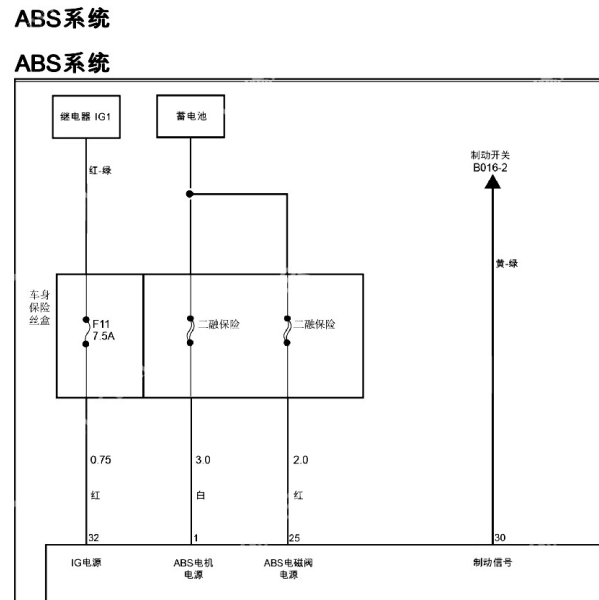 2024年福田祥菱V 助力泵电路图