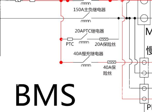 2021年奇瑞开瑞海豚EV BMS相关电路图和针脚资料