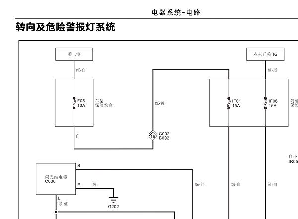 2024年福田时代领航灯光电路图资料